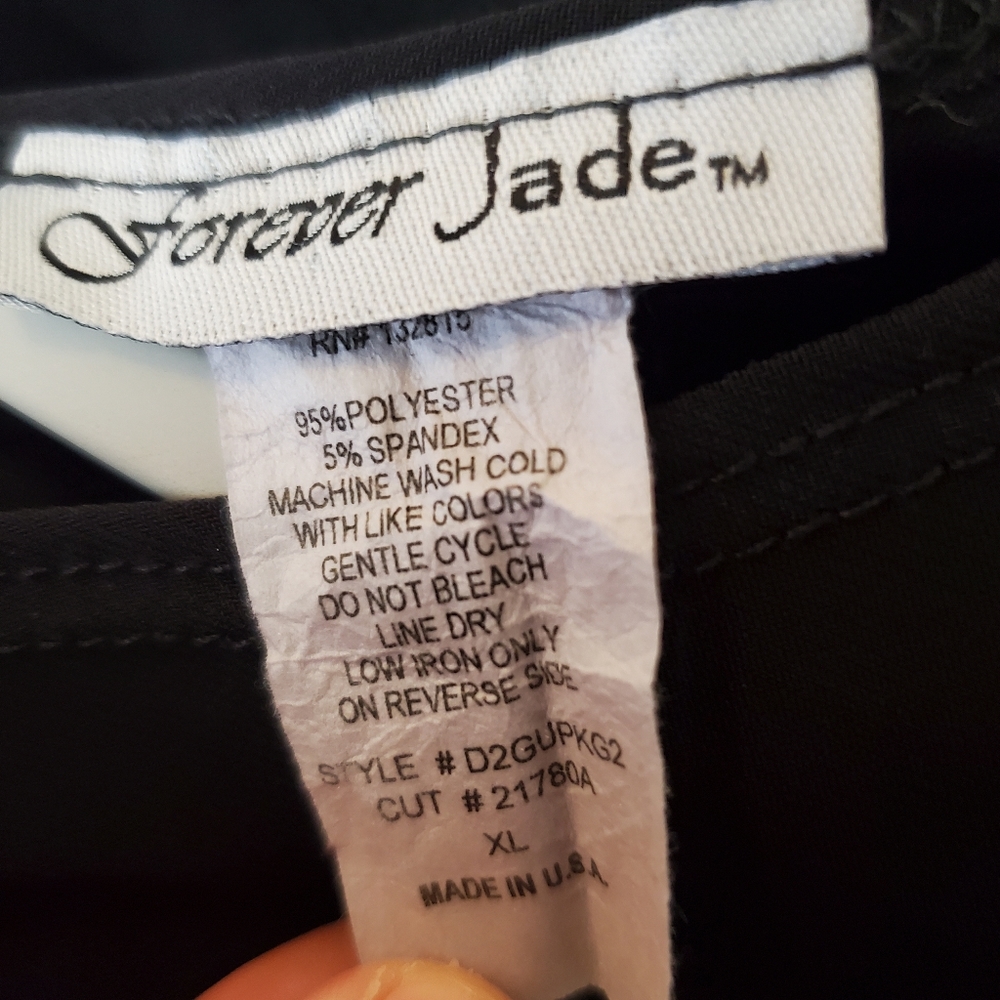 Forever Jade Printed Top - Picture 5 of 5